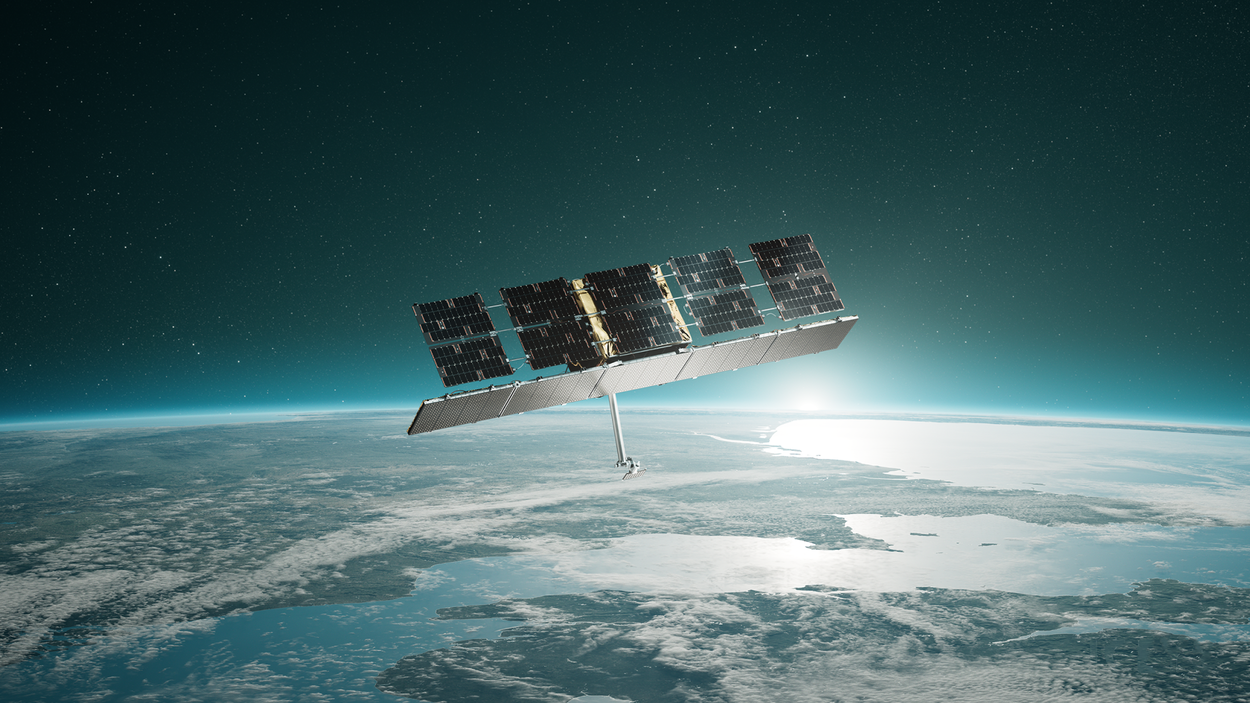 ICEYE SAR satellite in a clean room.