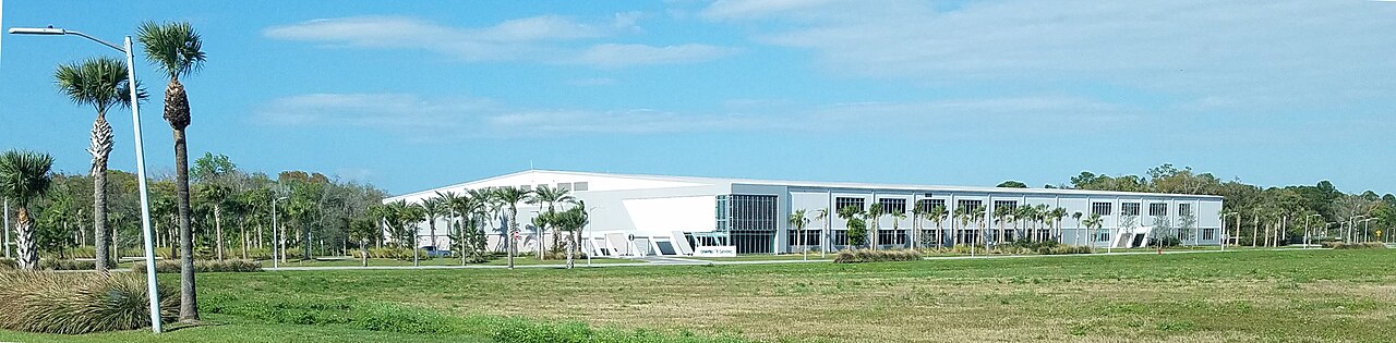 OneWeb satellite manufacturing facility in Merritt Island, Florida.